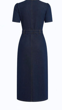 Robe longue en jean (denim)