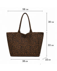 Sac à main imprimé léopard