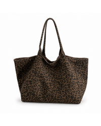 Sac à main imprimé léopard